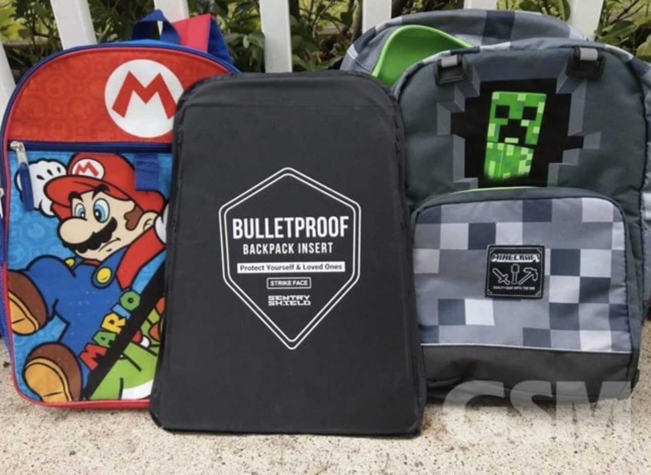 bulletproof insert for backpack