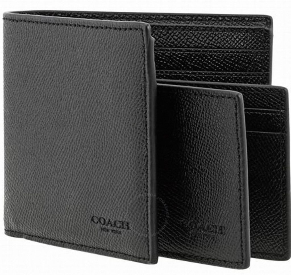 coach wallets for men