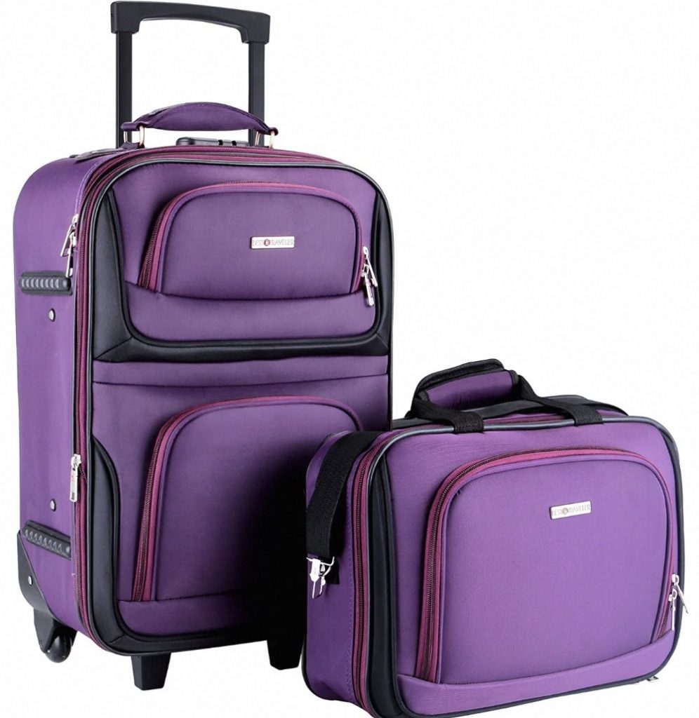 2 piece luggage set