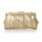 champagne clutch bag